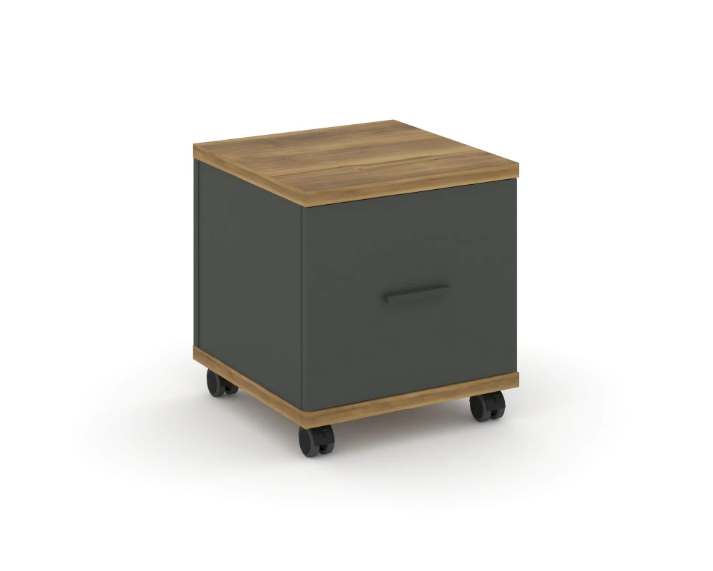 Тумба мобильная 1 распаш. фасад CN.TUM-007 A 420x420x448 Концепт / Concept