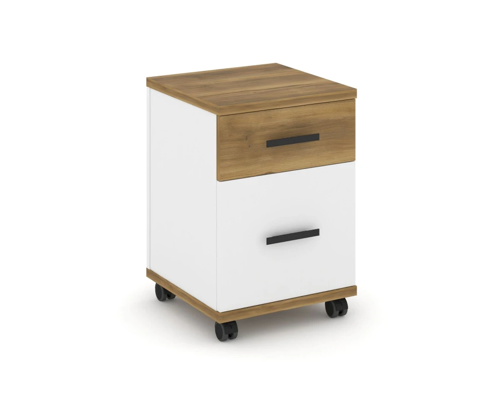 Тумба мобильная 1 ящ. 1 распаш. фасад CN.TUM-009 B 420x420x615 Концепт / Concept