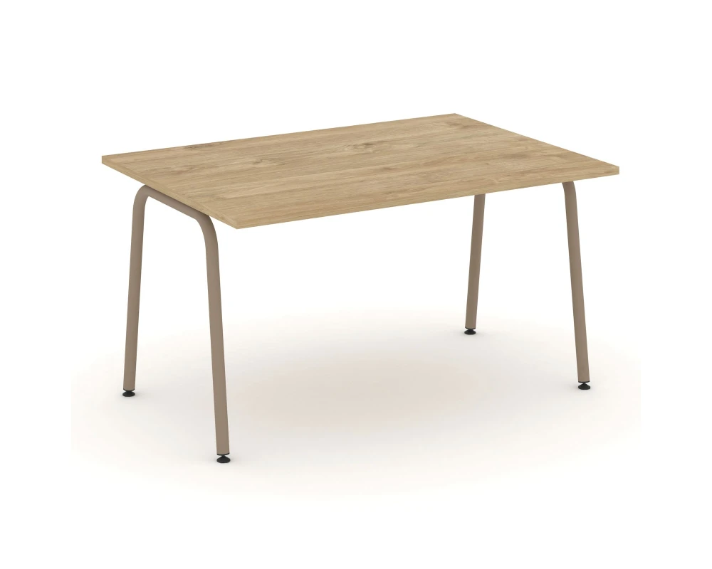 Стол переговорный на круглой трубе 138x98x75 Эстетика / Estetica