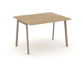 Стол переговорный на плоскоовальной трубе 118x98x75 Эстетика / Estetica images