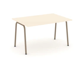 Стол переговорный на круглой трубе 138x98x75 Эстетика / Estetica images