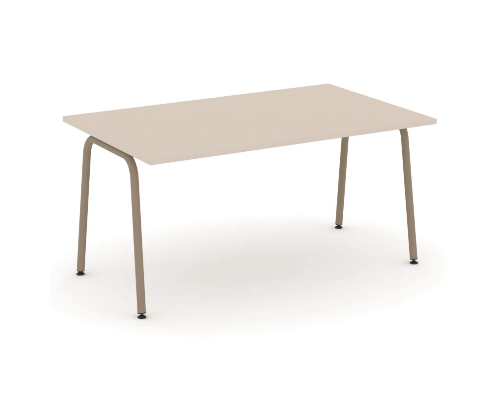 Стол переговорный на круглой трубе 158x98x75 Эстетика / Estetica