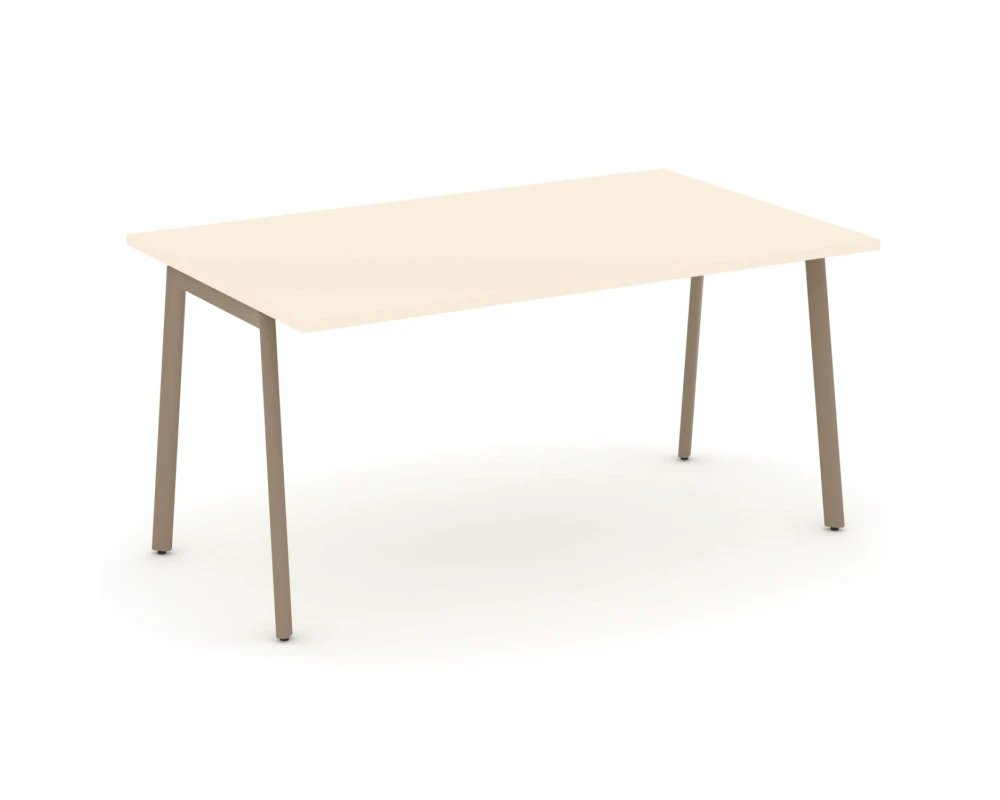 Стол переговорный на плоскоовальной трубе 158x98x75 Эстетика / Estetica