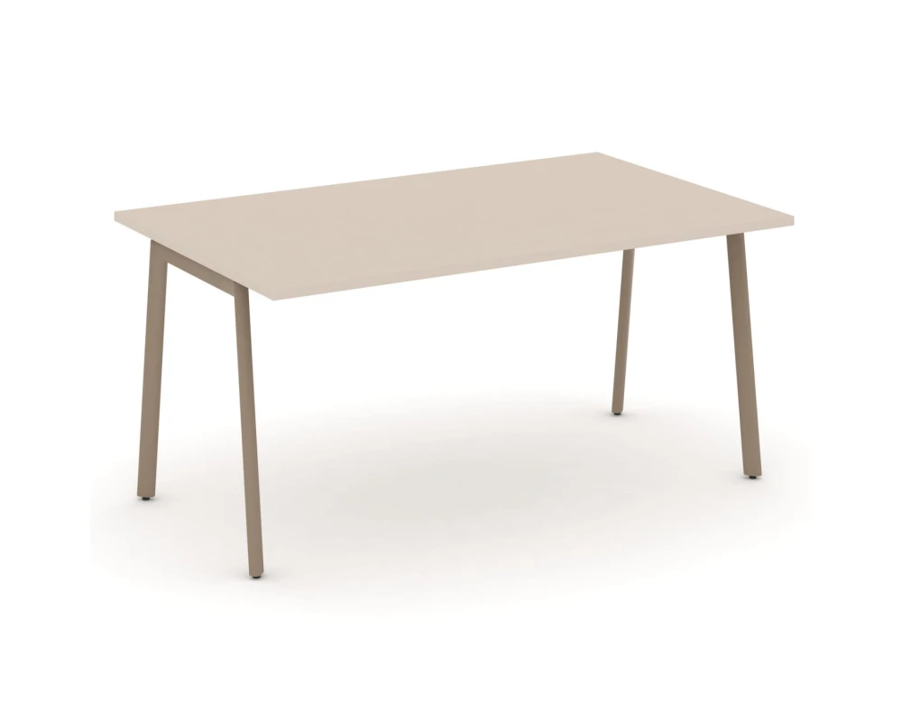 Стол переговорный на плоскоовальной трубе 158x98x75 Эстетика / Estetica