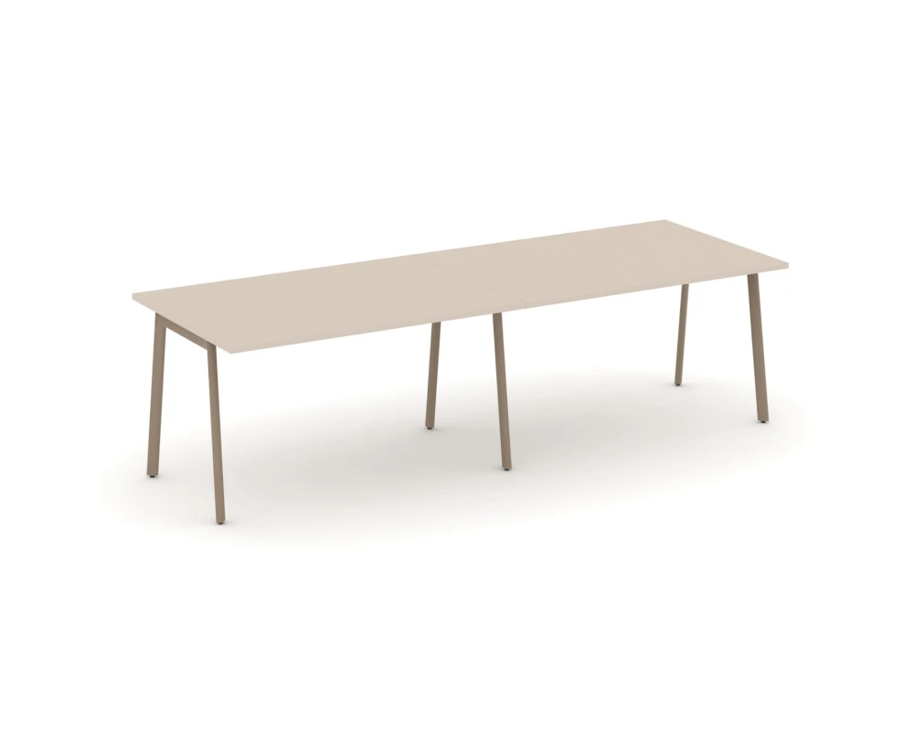 Стол переговорный на плоскоовальной трубе 276x98x75 Эстетика / Estetica