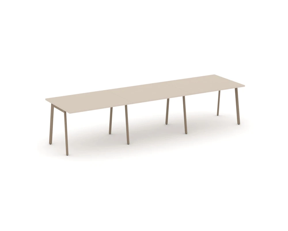 Стол переговорный на плоскоовальной трубе 354x98x75 Эстетика / Estetica