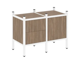 Прямой стеллаж L-01 862x446x636 Лофт / Loft images