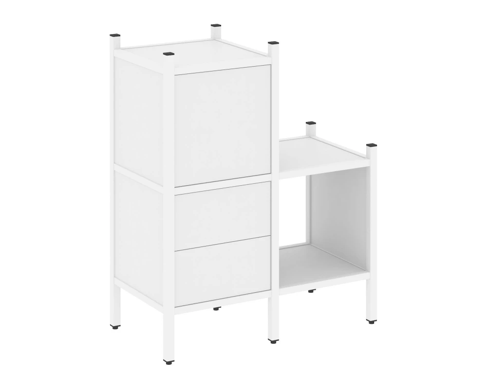 Прямой стеллаж L-11 862x446x1047 Лофт / Loft