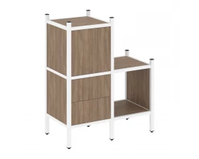 Прямой стеллаж L-11 862x446x1047 Лофт / Loft images