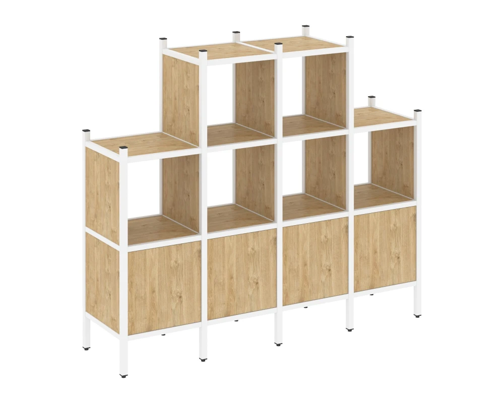 Прямой стеллаж L-16 1694x446x1458 Лофт / Loft