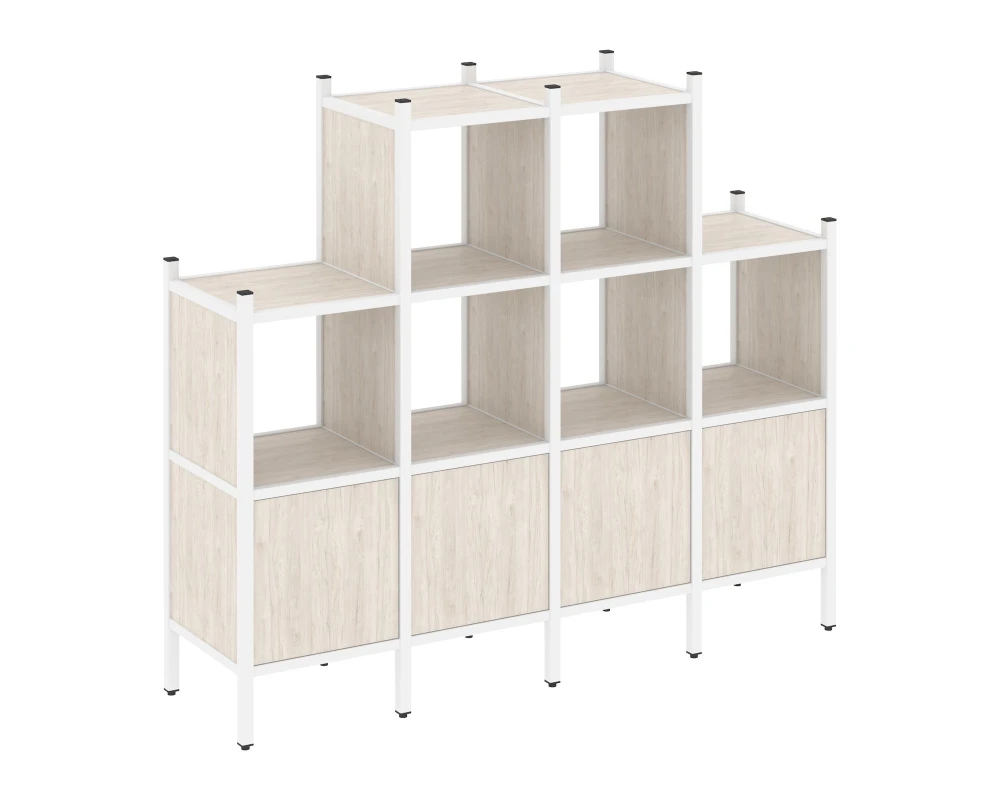 Прямой стеллаж L-16 1694x446x1458 Лофт / Loft