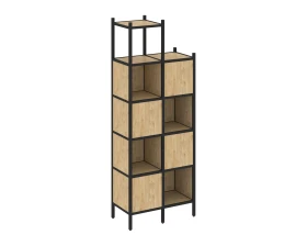 Прямой стеллаж L-20 862x446x2280 Лофт / Loft images