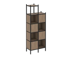 Прямой стеллаж L-20 862x446x2280 Лофт / Loft images