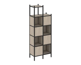 Прямой стеллаж L-20 862x446x2280 Лофт / Loft images