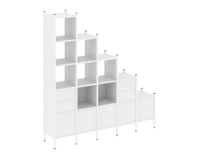 Прямой стеллаж L-23 2110x446x2280 Лофт / Loft images