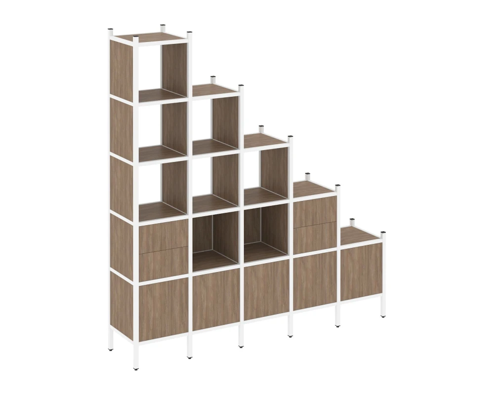 Прямой стеллаж L-23 2110x446x2280 Лофт / Loft