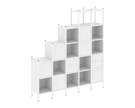 Прямой стеллаж L-25 2110x446x2280 Лофт / Loft images