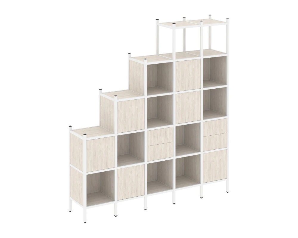 Прямой стеллаж L-25 2110x446x2280 Лофт / Loft