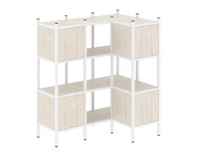 Угловой внутренний стеллаж L-29 1278x862x1458 Лофт / Loft images