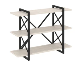 Стеллаж на регулируемых опорах - 3 полки 1200х400х910 Лофт / Loft images