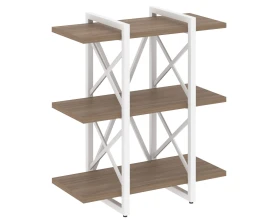 Стеллаж на регулируемых опорах - 3 полки V 800х400х910 Лофт / Loft images