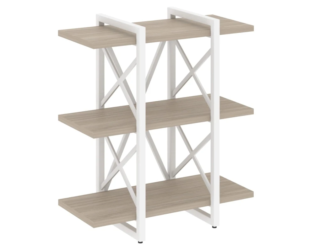 Стеллаж на регулируемых опорах - 3 полки V 800х400х910 Лофт / Loft