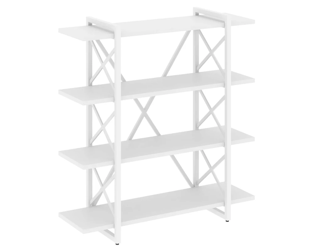 Стеллаж на регулируемых опорах - 4 полки 1200х400х1280 Лофт / Loft