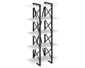 Стеллаж на регулируемых опорах - 5полок V 800х400х1650 Лофт / Loft images