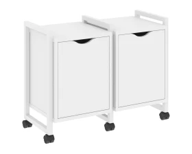 Тумба на колесных опорах наборная. Вариант №2 970х460х767 Лофт / Loft images