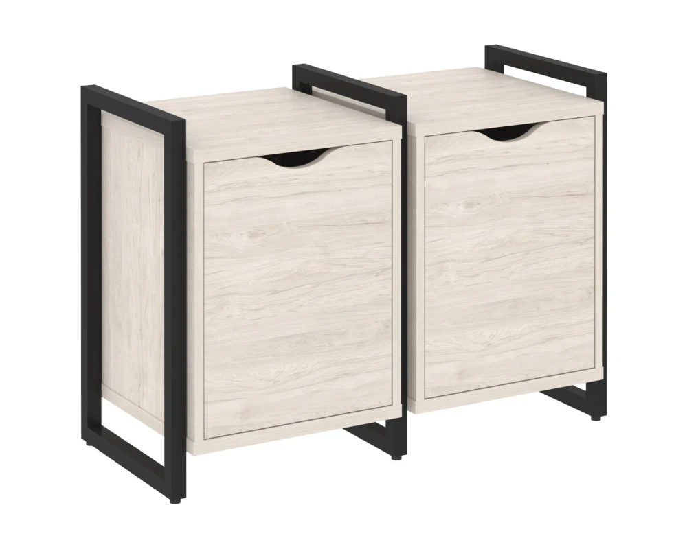 Тумба на регульруемых опорах наборная. Вариант №2 970х460х719 Лофт / Loft