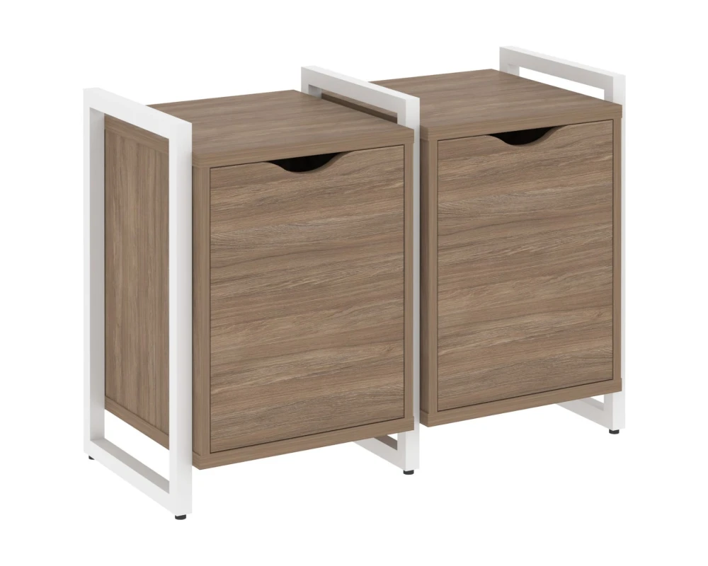 Тумба на регульруемых опорах наборная. Вариант №2 970х460х719 Лофт / Loft