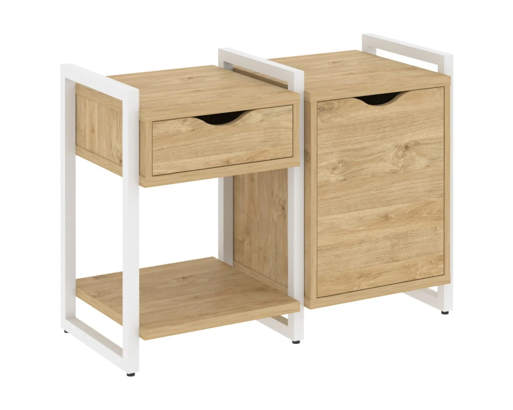 Тумба на регульруемых опорах наборная. Вариант №3 970х460х719 Лофт / Loft