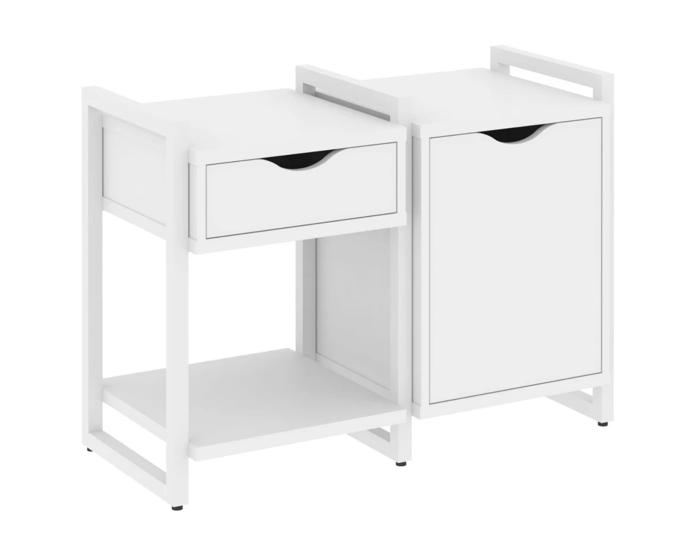 Тумба на регульруемых опорах наборная. Вариант №3 970х460х719 Лофт / Loft