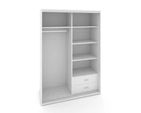 Комплект №1, 2-х секционного шкафа низкого L1100мм 1100x600x2006 Марис / Maris images