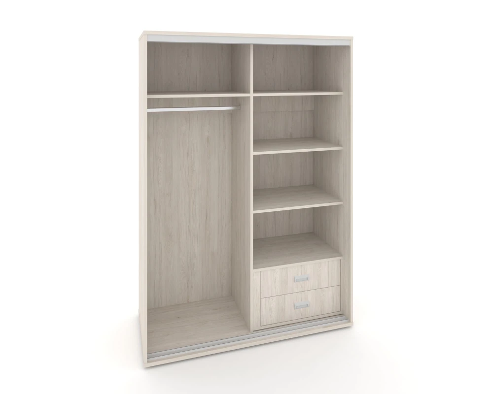 Комплект №1, 2-х секционного шкафа низкого L1100мм 1100x600x2006 Марис / Maris