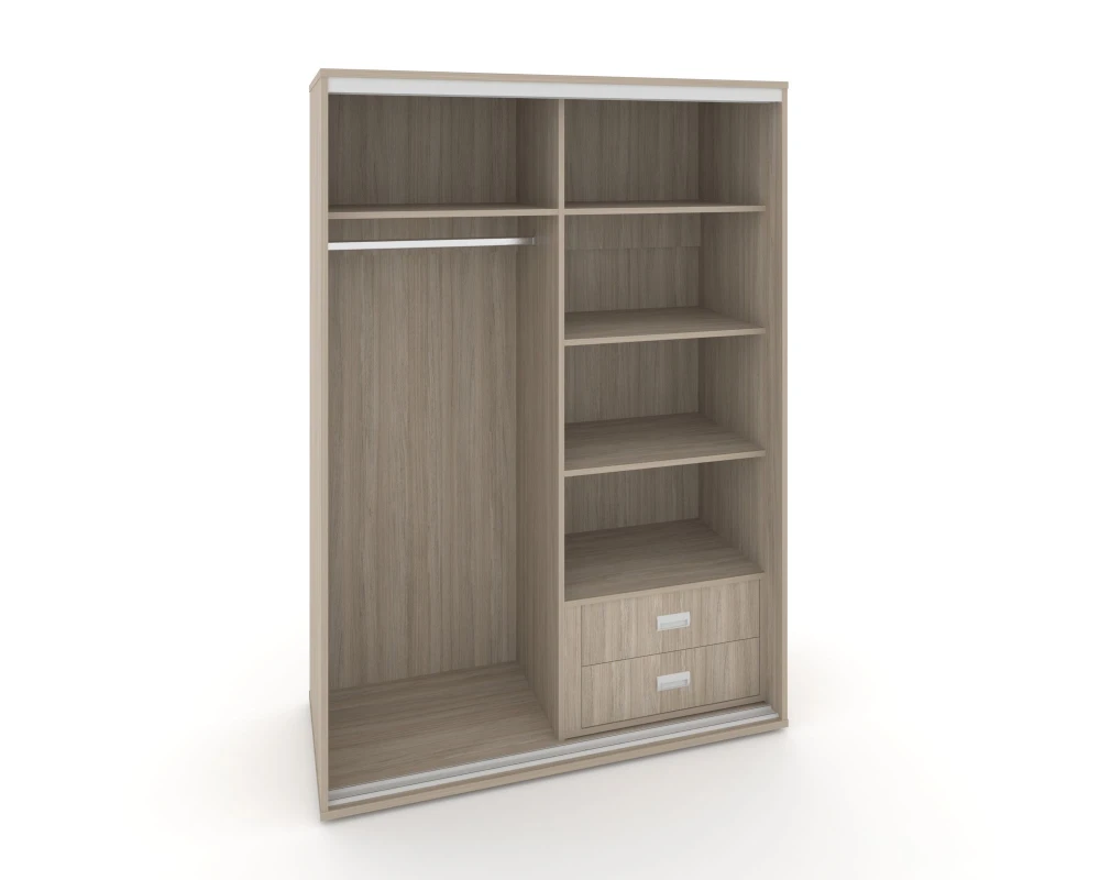 Комплект №1, 2-х секционного шкафа низкого L1100мм 1100x600x2006 Марис / Maris