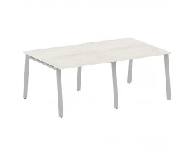 Переговорный стол (2 столешницы) на А-образном м/к 200x123,5x75 Метал Систем / Metal System images