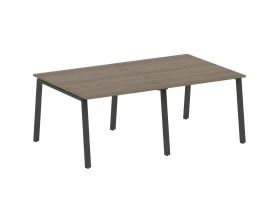 Переговорный стол (2 столешницы) на А-образном м/к 200x123,5x75 Метал Систем / Metal System images