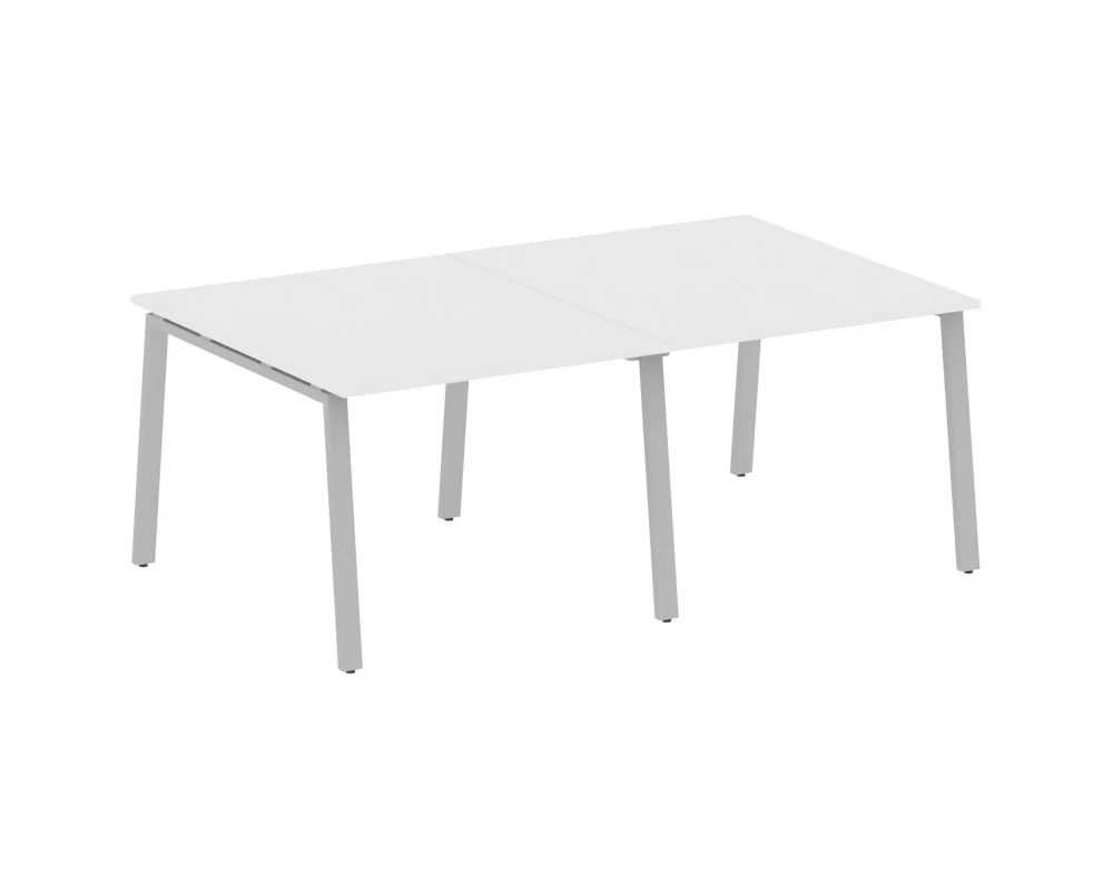 Переговорный стол (2 столешницы) на А-образном м/к 200x123,5x75 Метал Систем / Metal System