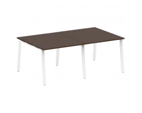 Переговорный стол (2 столешницы) на А-образном м/к 200x123,5x75 Метал Систем / Metal System images