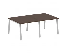Переговорный стол (2 столешницы) на А-образном м/к 200x123,5x75 Метал Систем / Metal System images