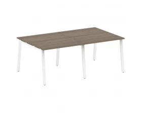 Переговорный стол (2 столешницы) на А-образном м/к 200x123,5x75 Метал Систем / Metal System images