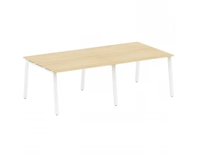 Переговорный стол (2 столешницы) на А-образном м/к 240x123,5x75 Метал Систем / Metal System images