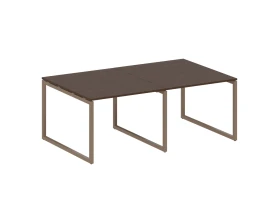 Перег. стол (2 столешницы) на О-образном м/к 2000x1235x750 Метал Систем Куатро 4х4 / Metal System Quattro 4x4 images