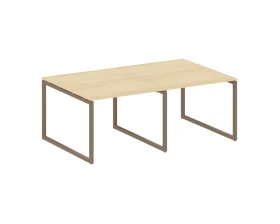 Перег. стол (2 столешницы) на О-образном м/к 2000x1235x750 Метал Систем Куатро 4х4 / Metal System Quattro 4x4 images