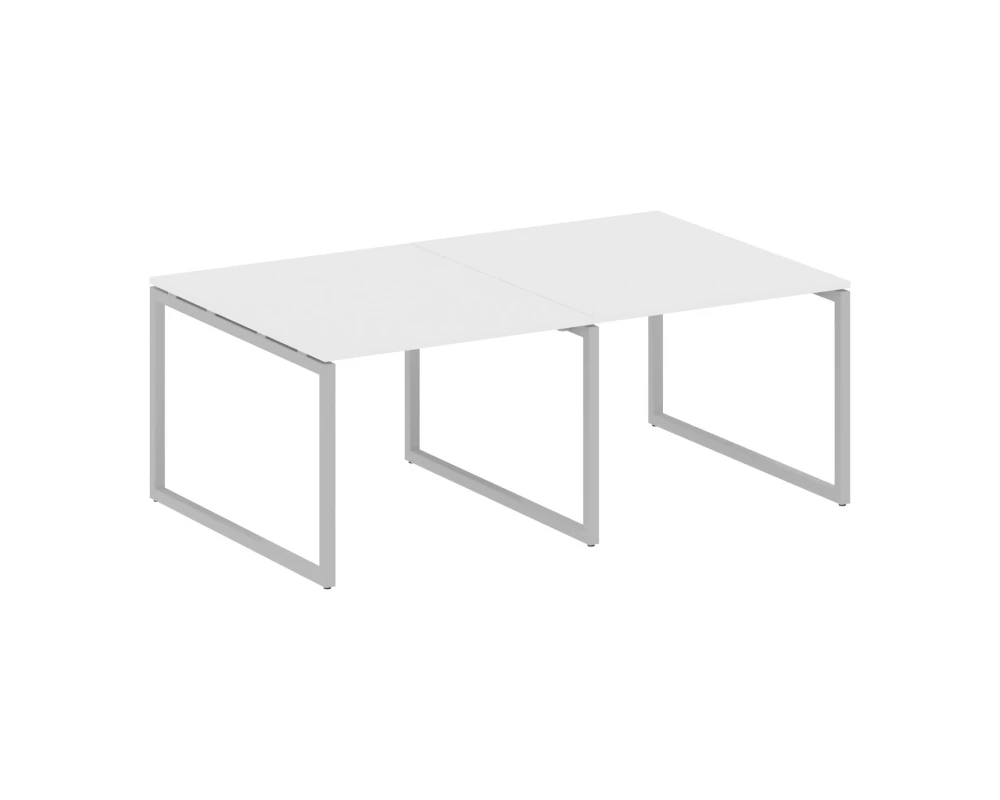 Перег. стол (2 столешницы) на О-образном м/к 2000x1235x750 Метал Систем Куатро 4х4 / Metal System Quattro 4x4
