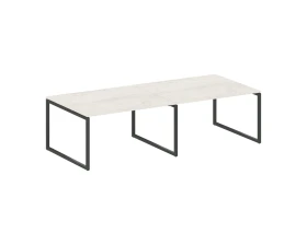 Перег. стол (2 столешницы) на О-образном м/к 2800x1235x750 Метал Систем Куатро 4х4 / Metal System Quattro 4x4 images