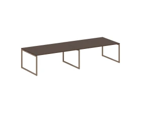 Перег. стол (2 столешницы) на О-образном м/к 3600x1235x750 Метал Систем Куатро 4х4 / Metal System Quattro 4x4 images