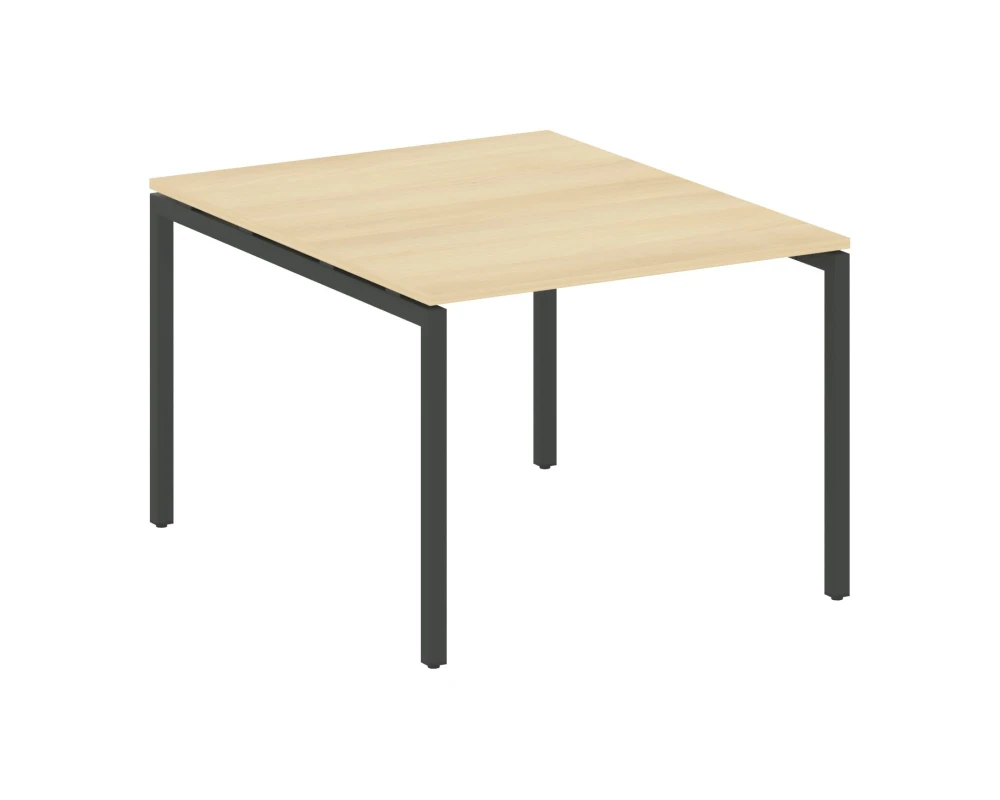 Переговорный стол (1 столешница) на П-образном м/к 1000x1235x750 Метал Систем Куатро 4х4 / Metal System Quattro 4x4