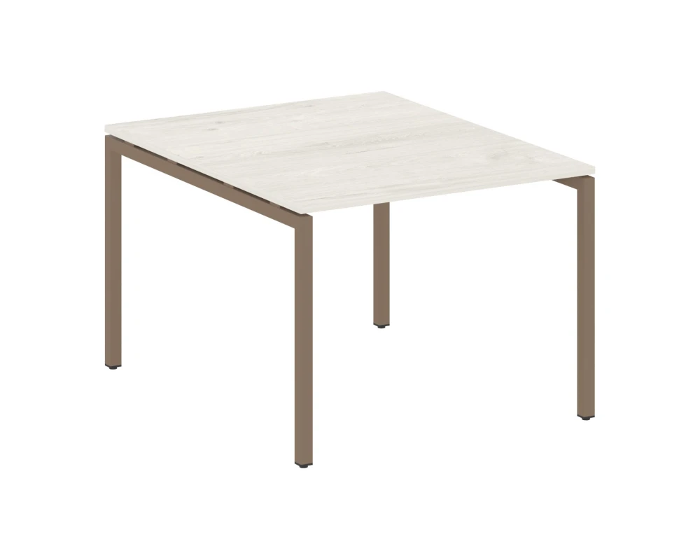 Переговорный стол (1 столешница) на П-образном м/к 1000x1235x750 Метал Систем Куатро 4х4 / Metal System Quattro 4x4